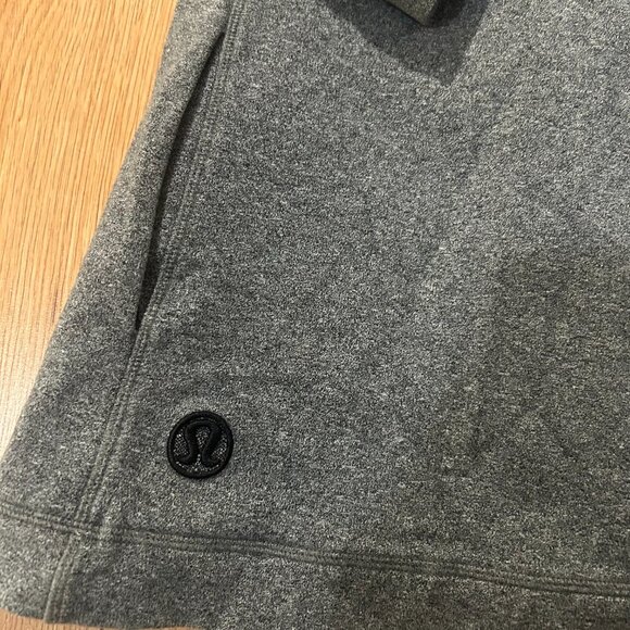 Lululemon Savasana Wrap Jacket Size 10 Grey Long Lounge Yoga Athleisure - Picture 3 of 5